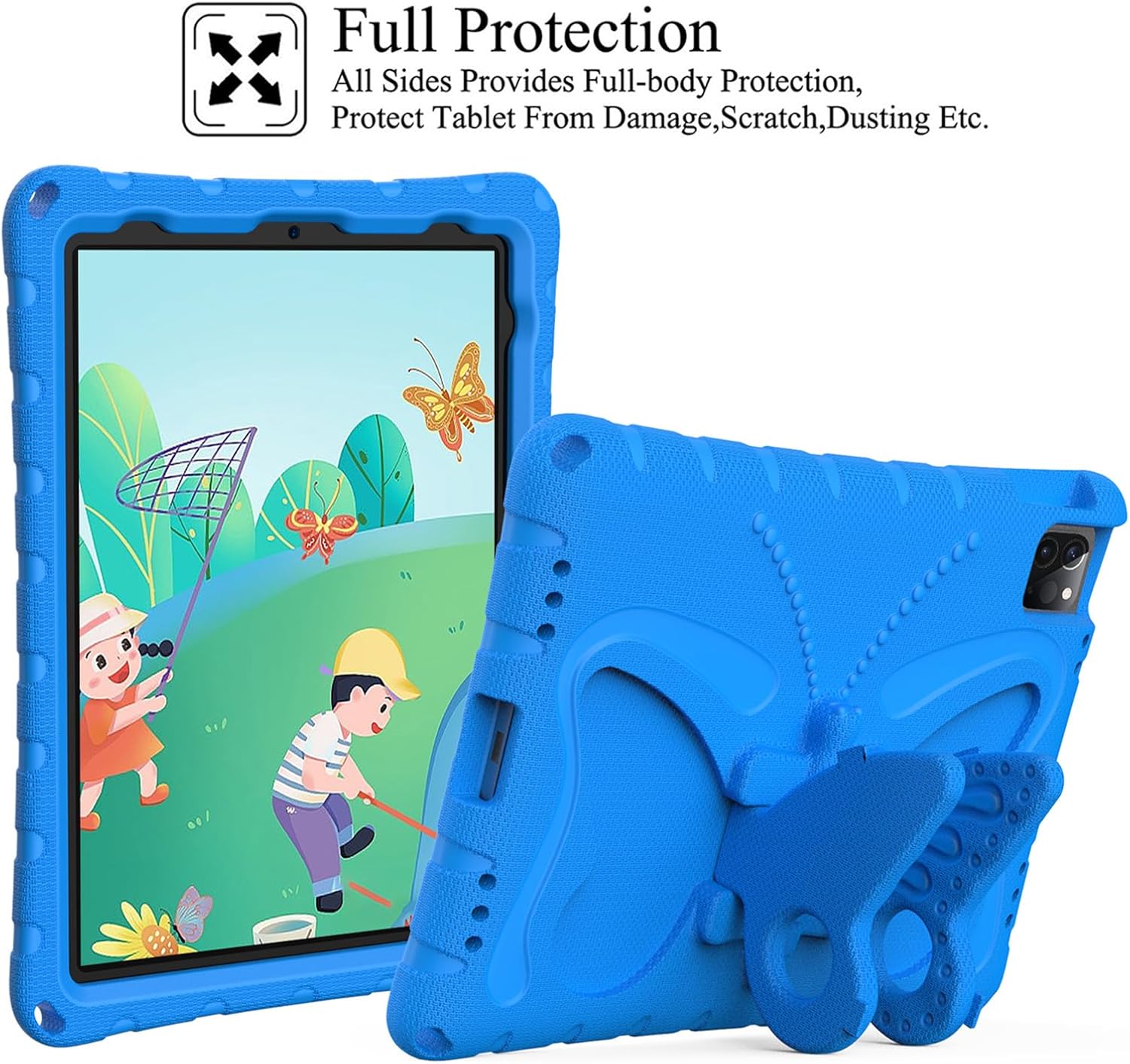 For Apple iPad Series EVA NEW DESIGN Butterfly Soft Tablet Case, Kids Protective Shockproof Case Cover For Childrens For Apple iPad Series EVA NEW DESIGN Butterfly Soft Tablet Case, Kids Protective Shockproof Case Cover For Childrens